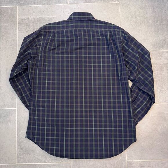 Polo by Ralph Lauren Shirt Regent Classic Fit Button Down Plaid - Large - Picture 5 of 8